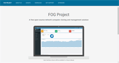 Desktop Screenshot of fogproject.org